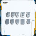 Warhammer 40K Grey Knights Terminator Squad Shoulder Shields x 10 A - Bits (Bitz)