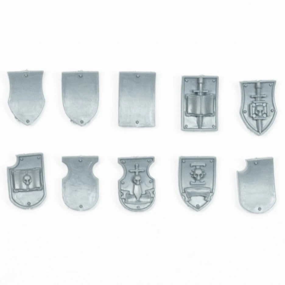 Warhammer 40K Grey Knights Terminator Squad Shoulder Shields x 10 A Bits Bitz