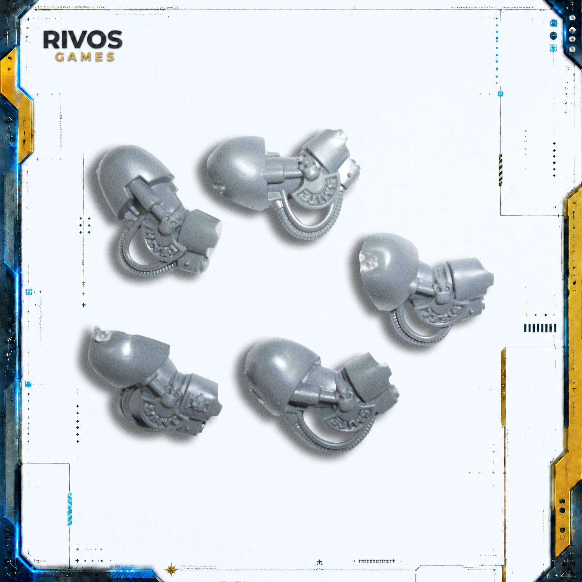 Warhammer 40K Grey Knights Terminator Squad Arms x 5 - Bits (Bitz)