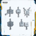 Warhammer 40K Grey Knights Terminator Squad Symbols x 5 - Bits (Bitz)