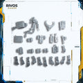 Warhammer 40K Grey Knights Terminator Squad Accessories - Bits (Bitz)