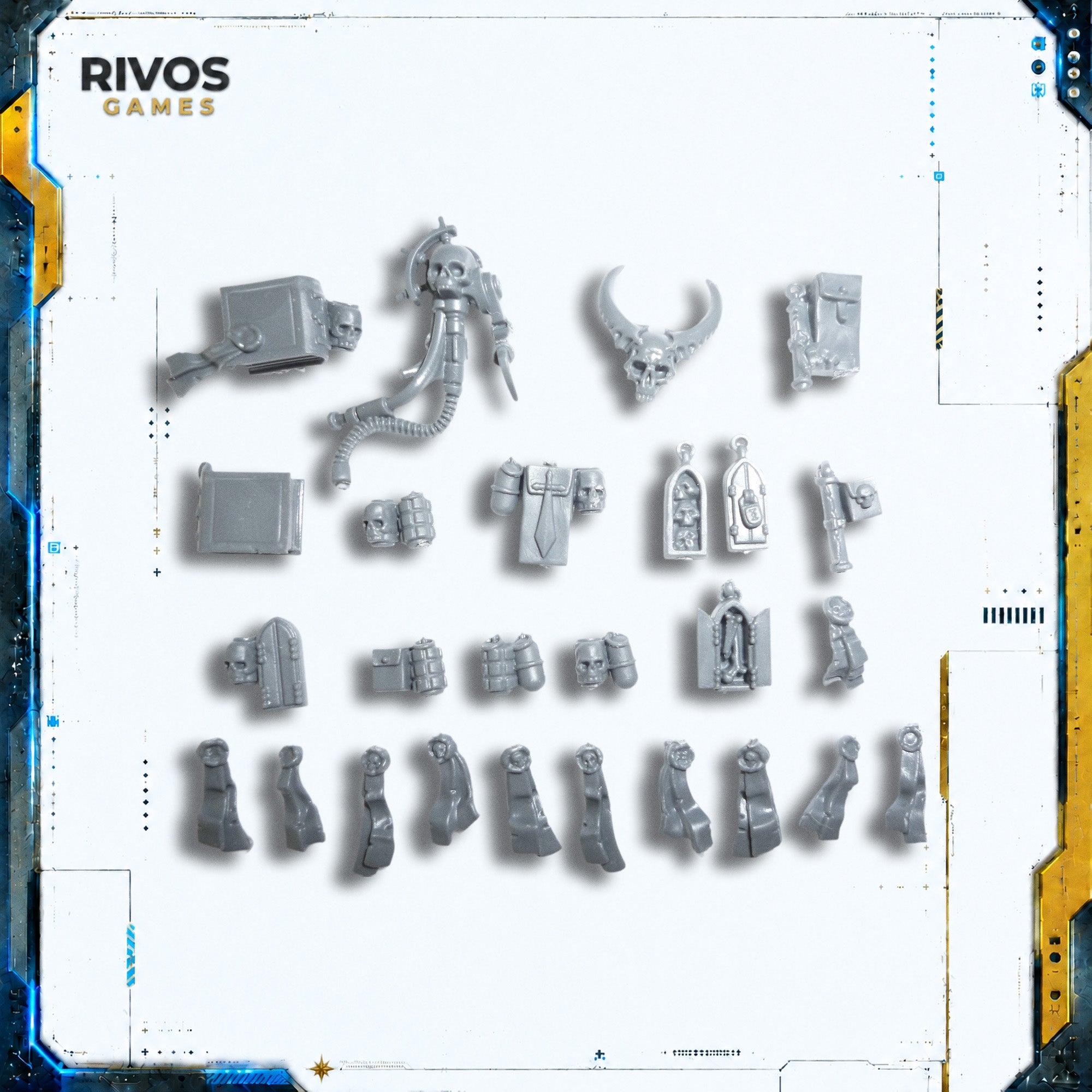 Warhammer 40K Grey Knights Terminator Squad Accessories - Bits (Bitz)
