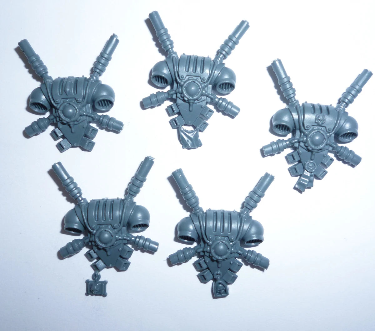 Warhammer 40k Grey Knights Strike Squad Interceptor Backpacks x 5 Bits Bitz