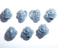 Warhammer 40k Grey Knights Strike Squad Heads x 7 Bits Bitz