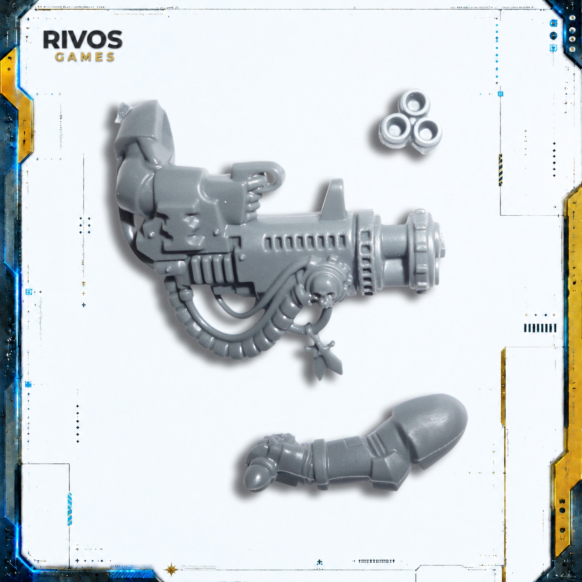 Warhammer 40K Grey Knights Strike Squad Psilencer - Bits (Bitz)