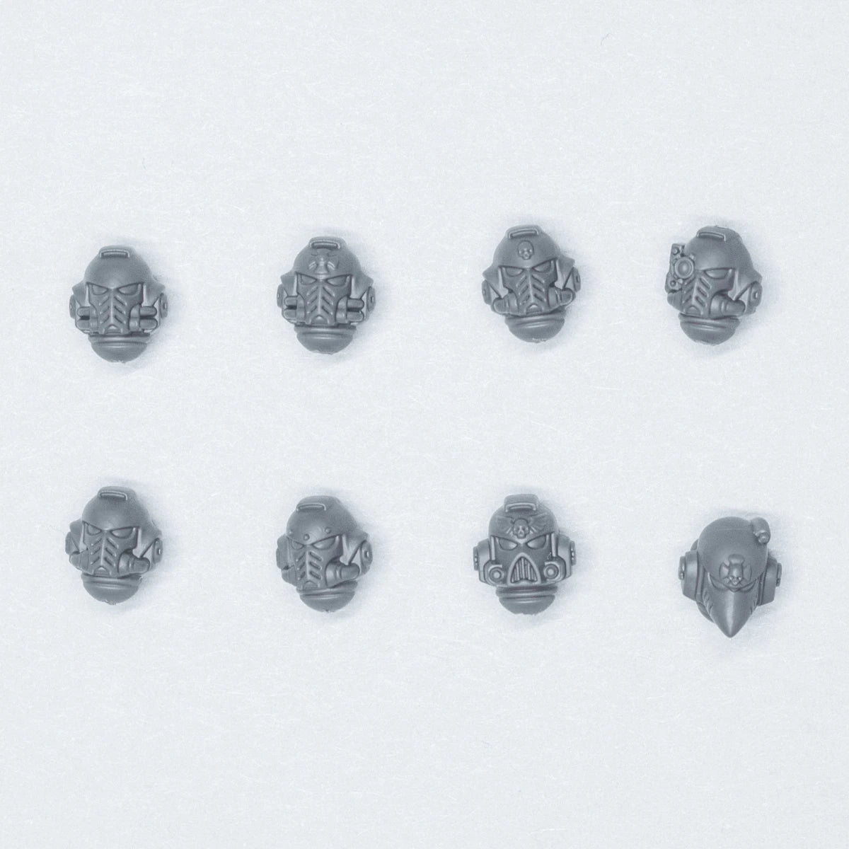 Warhammer 40K Space Marines Sternguard Veteran Squad Helmets x 8 Bits Bitz