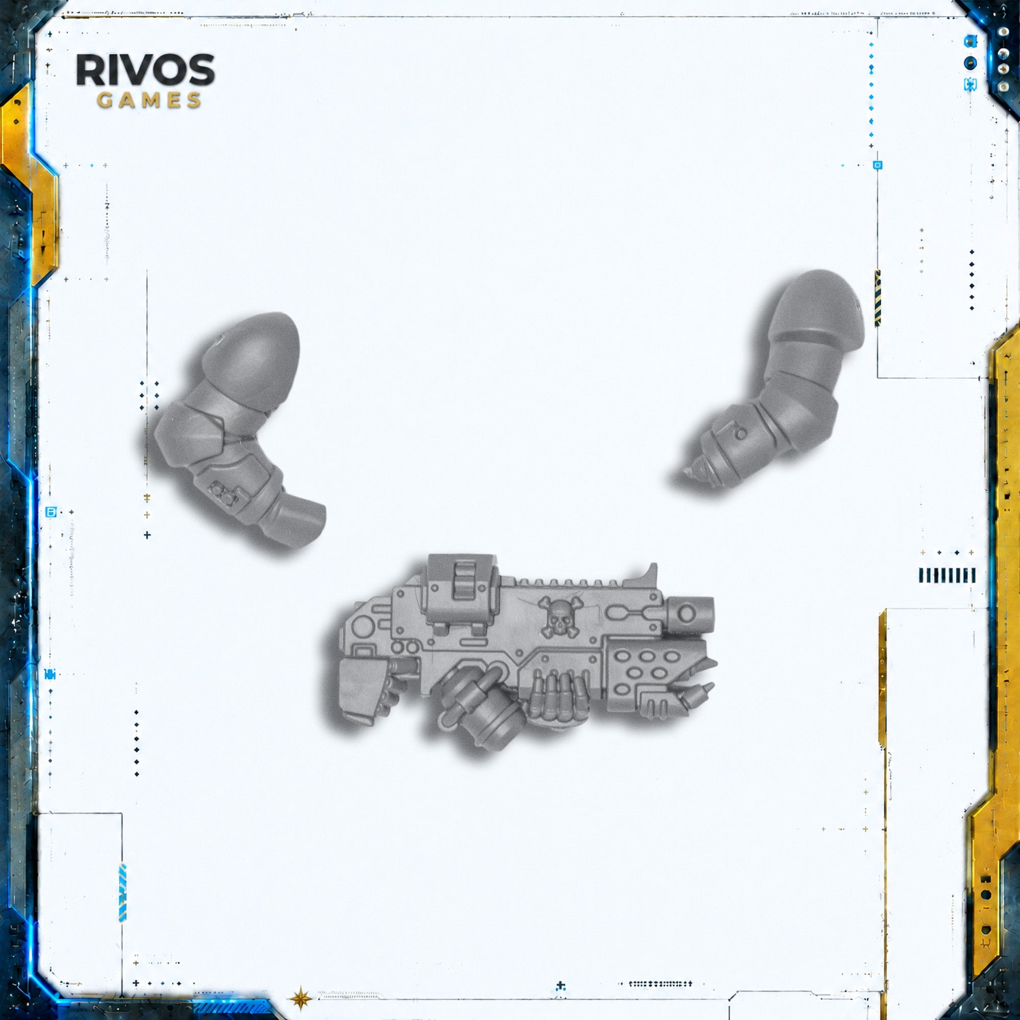 Warhammer 40K Space Marines Sternguard Veteran Squad Combi Flamer A - Bits (Bitz)