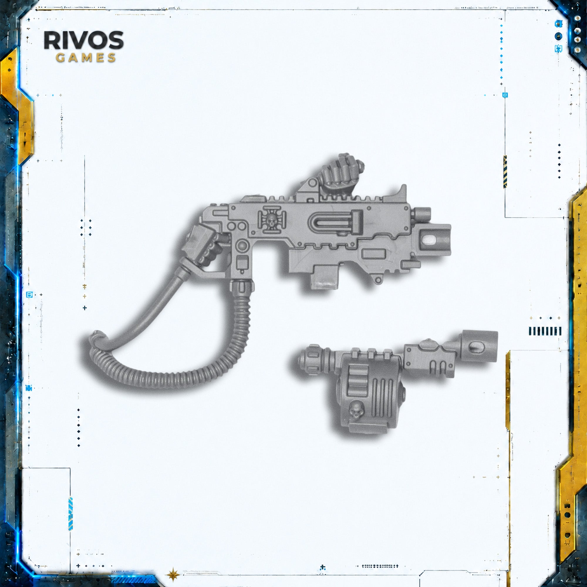 Warhammer 40K Space Marines Sternguard Veteran Squad Heavy Bolter - Bits (Bitz)