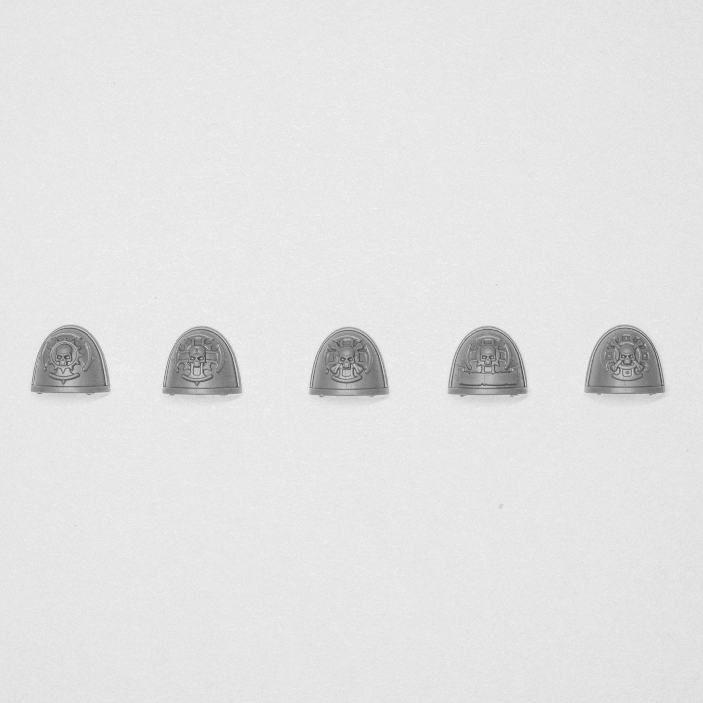 Space Marines Sternguard Veteran Squad Shoulder Pads x 5 - Space Marines - Kitbash Bit