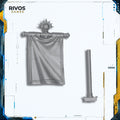 Warhammer 40K Space Marines Sternguard Veteran Squad Banner - Bits (Bitz)