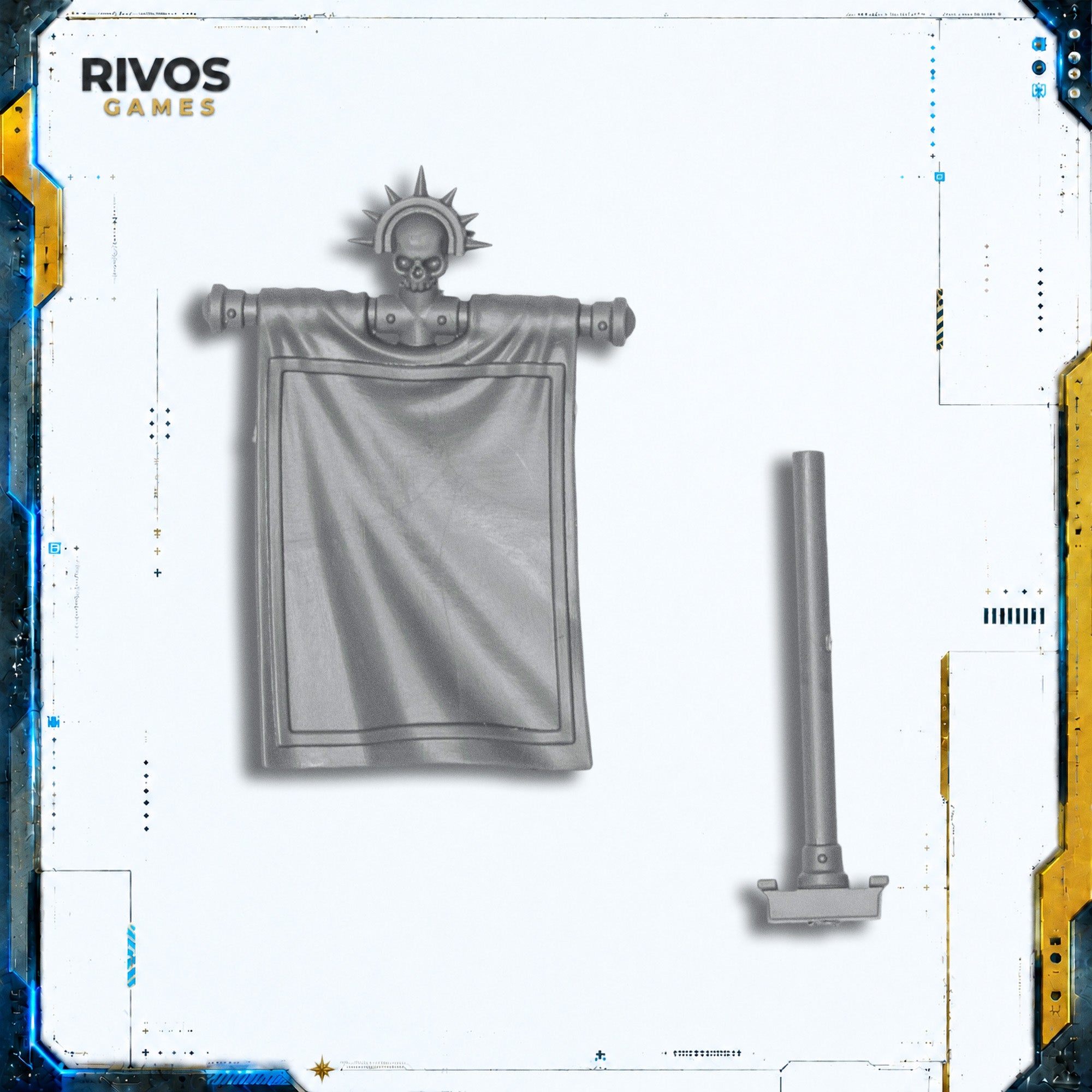 Warhammer 40K Space Marines Sternguard Veteran Squad Banner - Bits (Bitz)