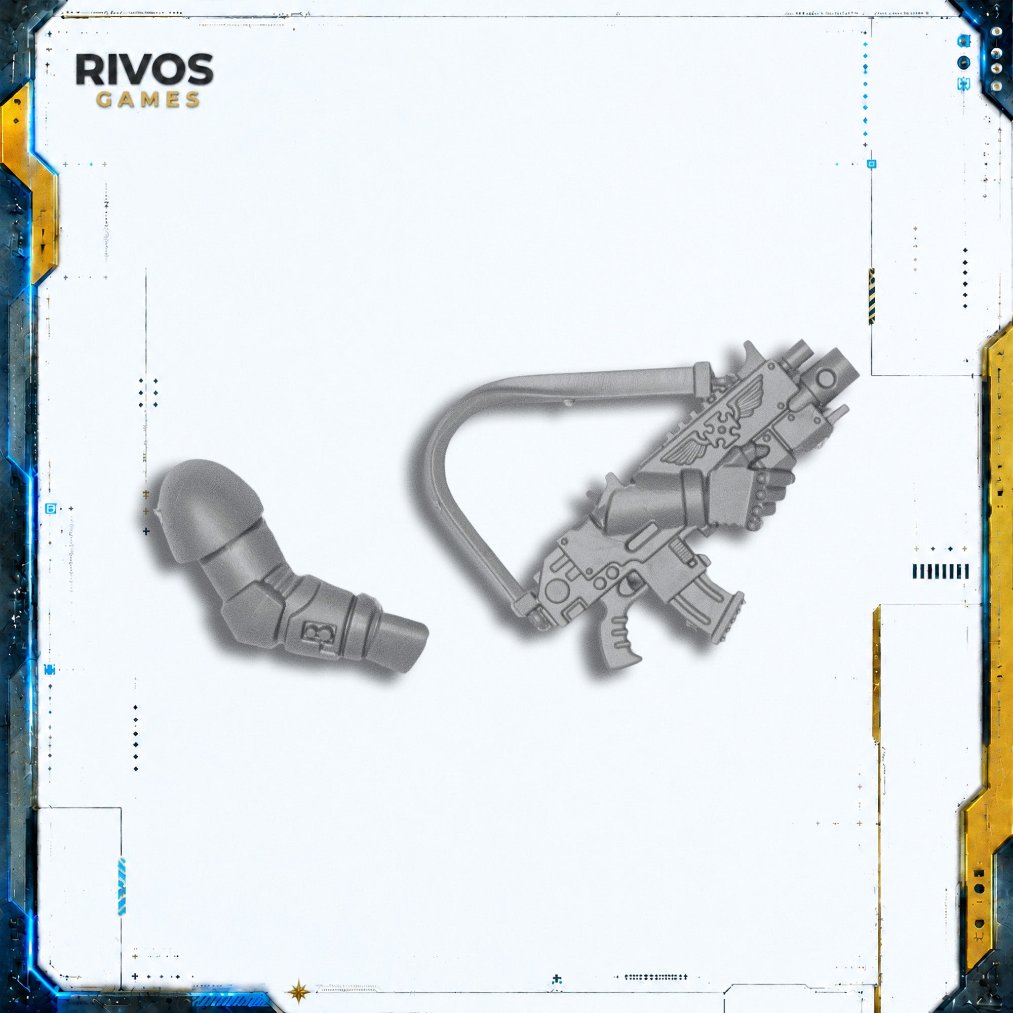 Warhammer 40K Space Marines Sternguard Veteran Squad Sergeant Bolt Rifle - Bits (Bitz)