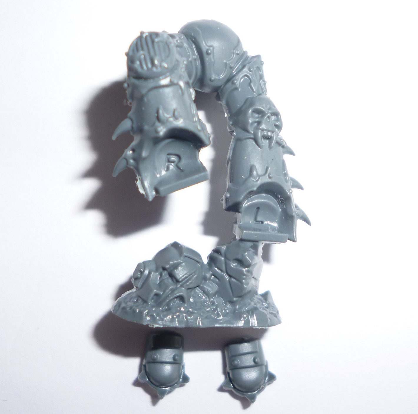 Chaos Space Marines Raptors Legs D - Space Marines - Authentic Sprue