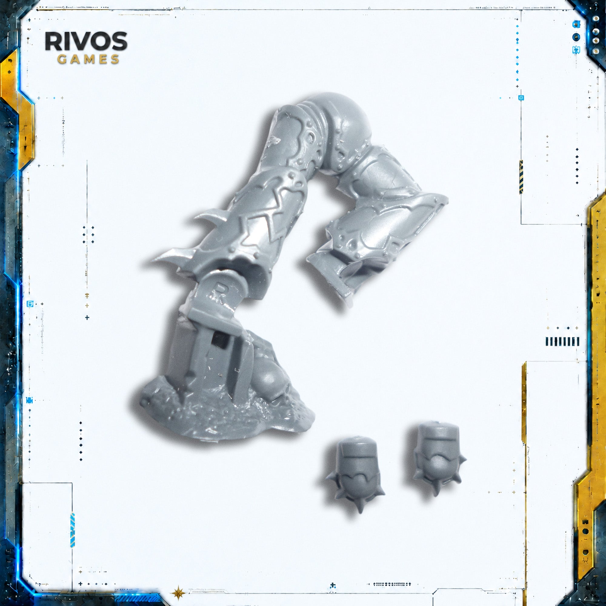Warhammer 40K Chaos Space Marines Raptors Legs E - Bits (Bitz)