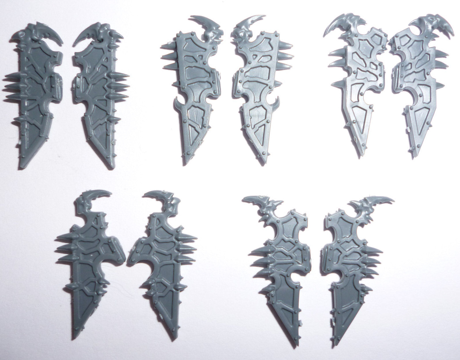 Chaos Space Marines Raptors Grilles x 5 - Space Marines - Conversion Part