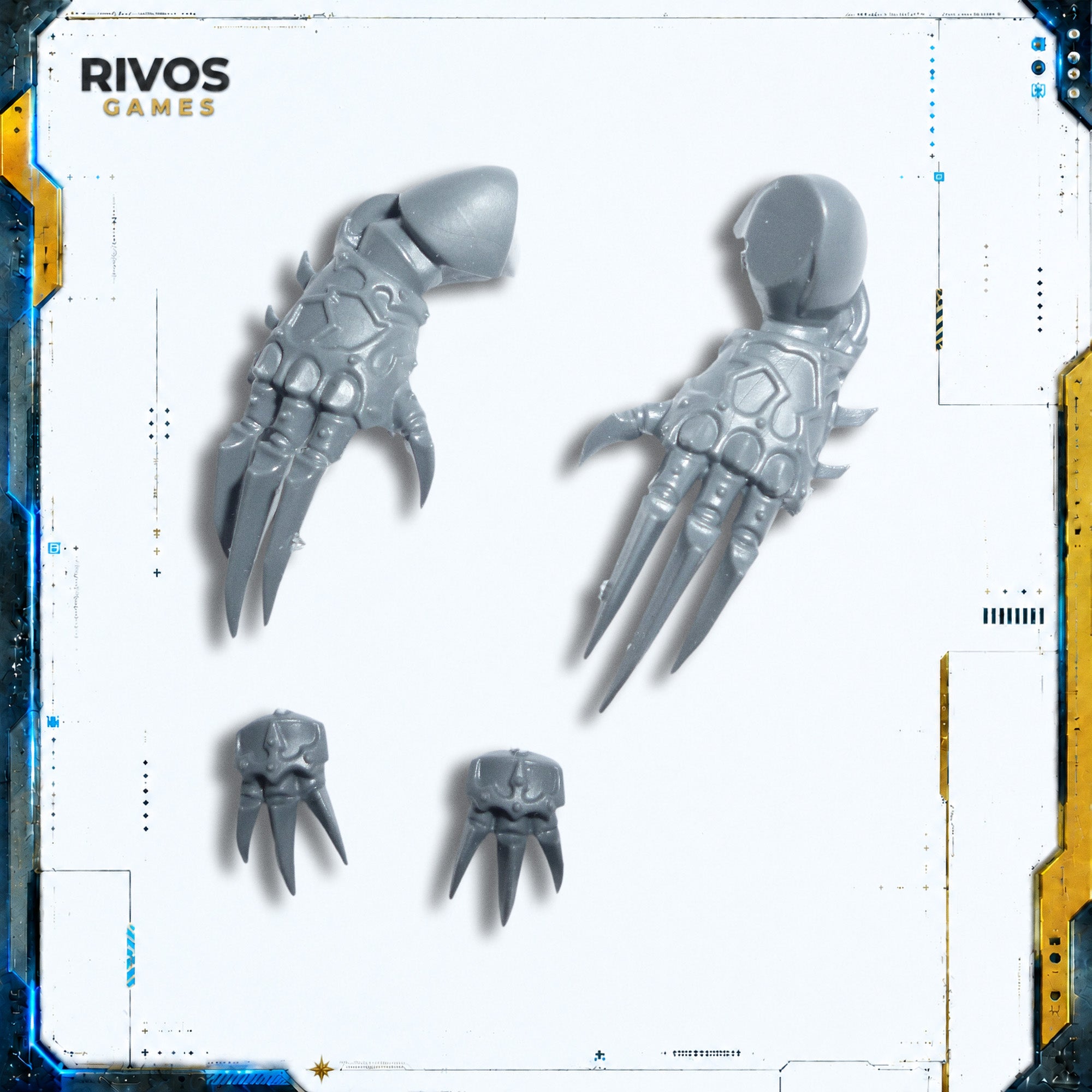 Warhammer 40K Chaos Space Marines Raptors Lightning Claws B - Bits (Bitz)