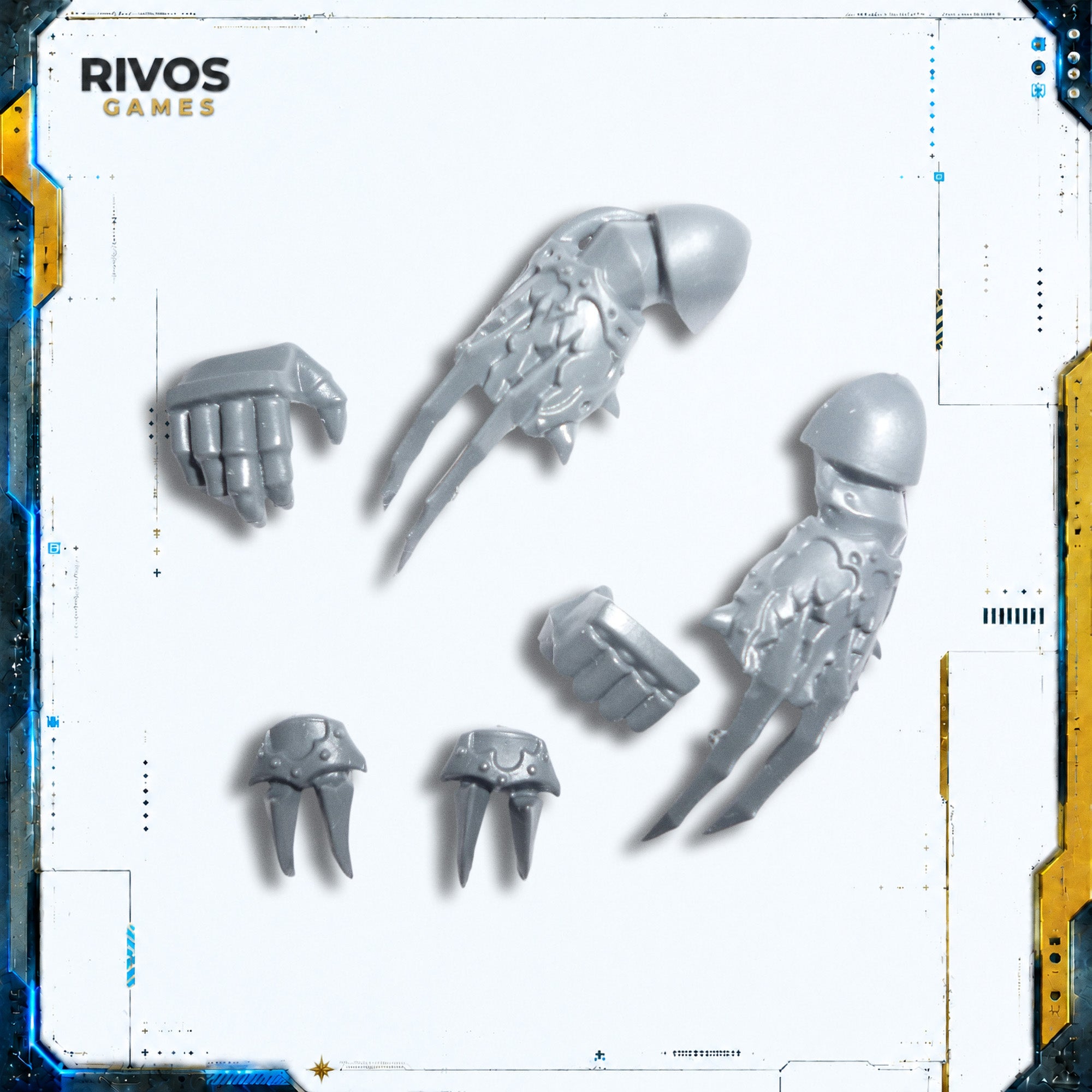 Warhammer 40K Chaos Space Marines Raptors Lightning Claws C - Bits (Bitz)
