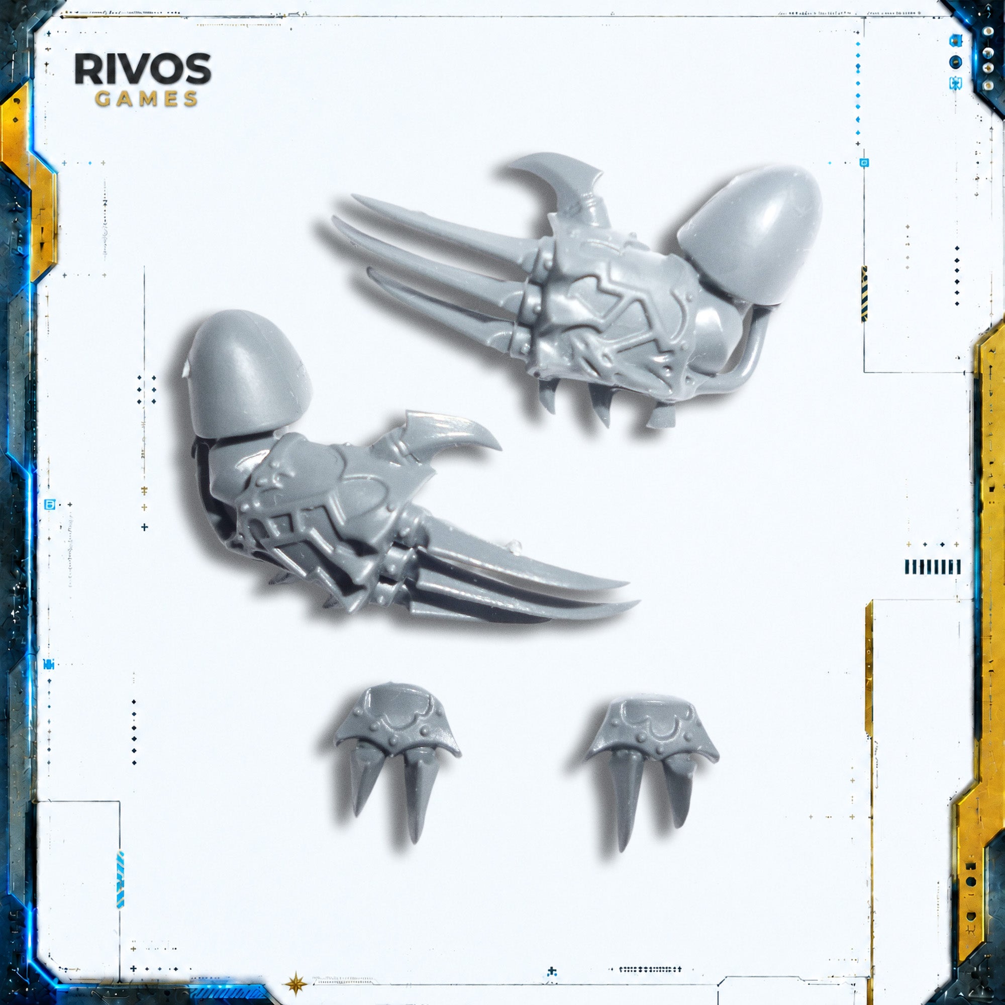 Warhammer 40K Chaos Space Marines Raptors Lightning Claws D - Bits (Bitz)