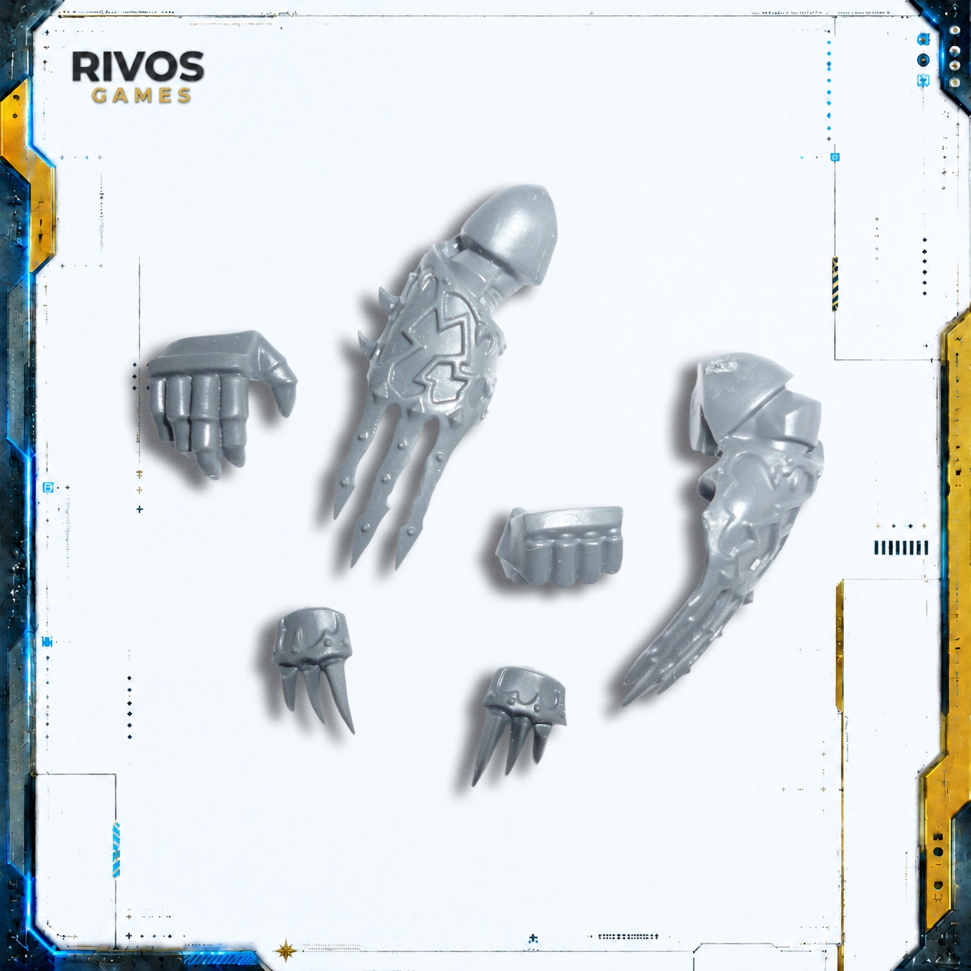 Warhammer 40K Chaos Space Marines Raptors Lightning Claws E - Bits (Bitz)