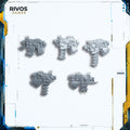Warhammer 40K Chaos Space Marines Raptors Bolt Pistols x 5 - Bits (Bitz)