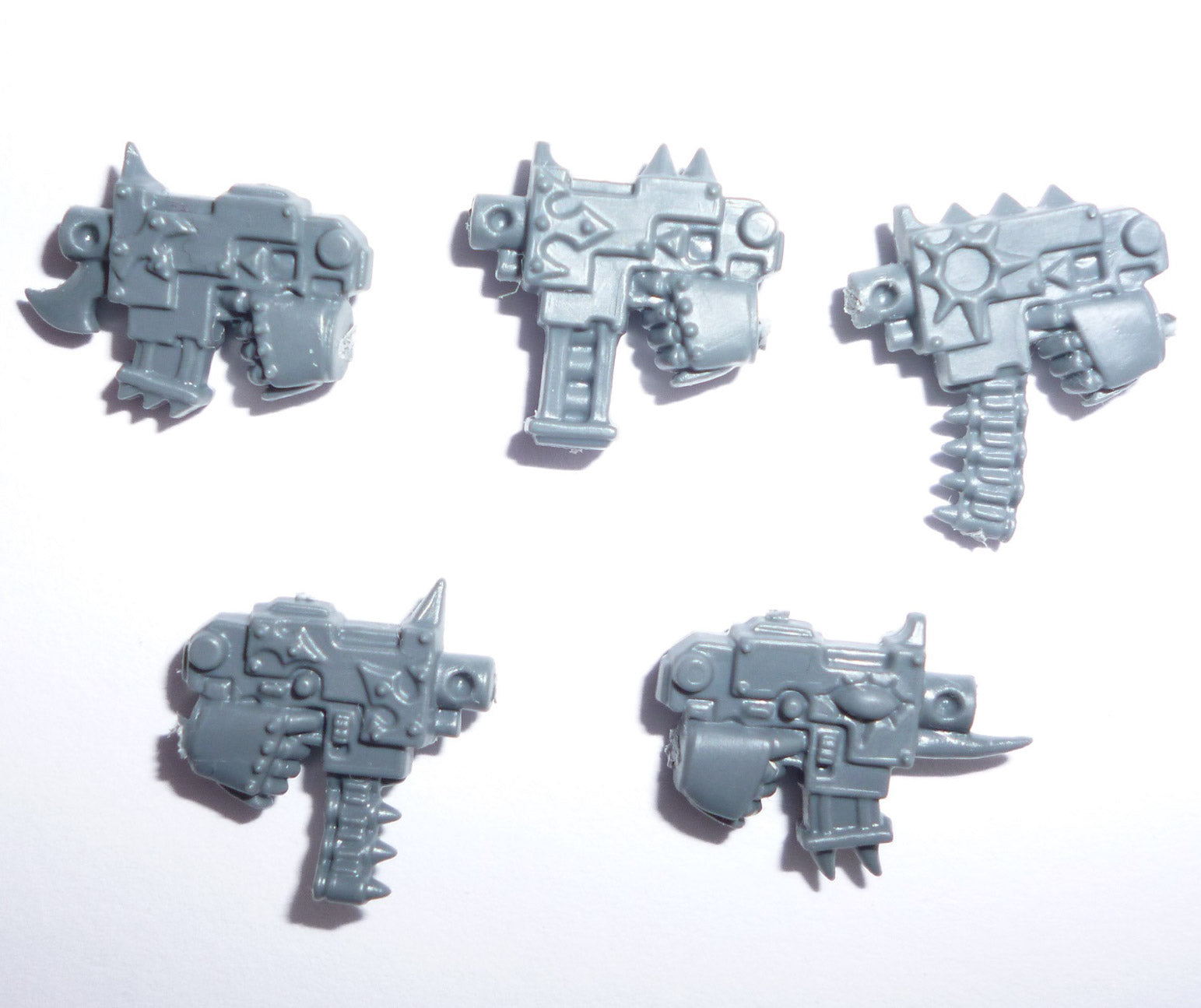 Chaos Space Marines Raptors Bolt Pistols x 5 - Space Marines - Kitbash Bit