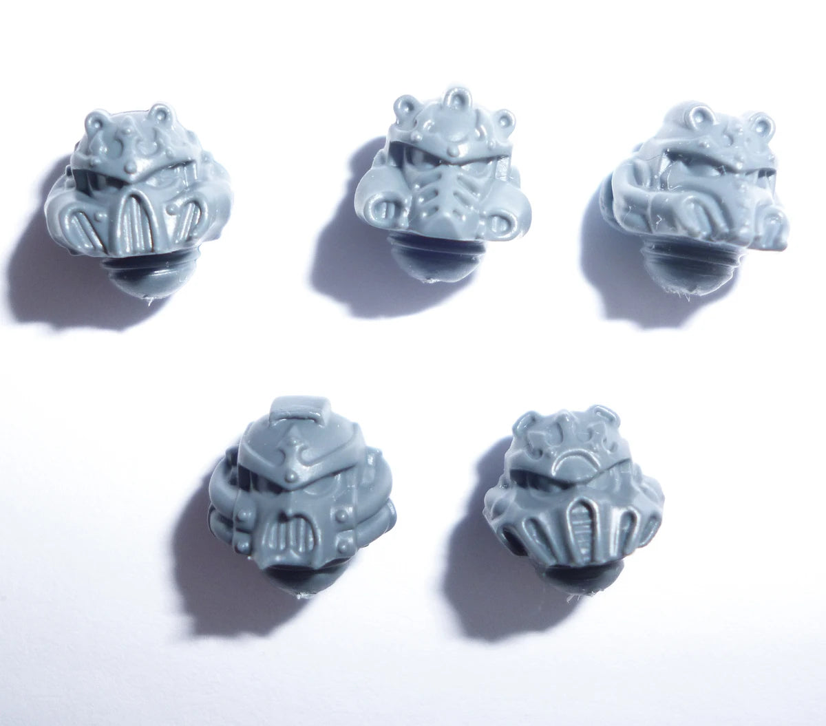 Warhammer 40K Chaos Space Marines Raptors Heads x 5 A Bits Bitz