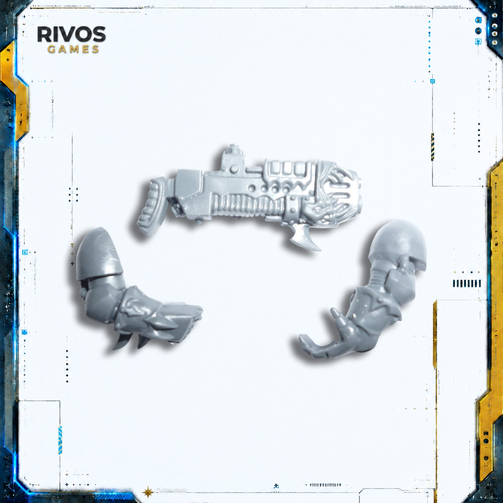 Warhammer 40K Chaos Space Marines Raptors Plasma Gun - Bits (Bitz)