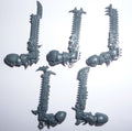 Chaos Space Marines Raptors Chainsword x 5 - Space Marines - Spare Part
