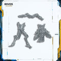 Warhammer Disciples of Tzeentch Tzaangor Enlightened Legs and Torso C - Bits (Bitz)
