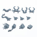 Warhammer Disciples of Tzeentch Tzaangor Enlightened Heads x 4 Bits Bitz