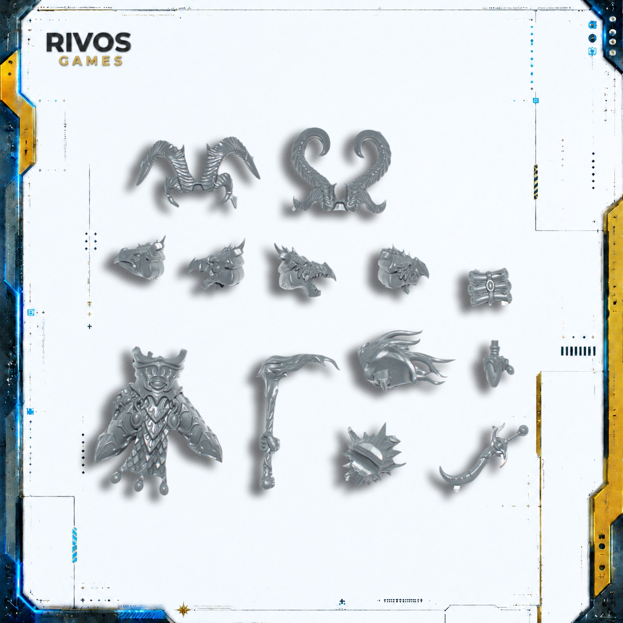 Warhammer Disciples of Tzeentch Tzaangor Enlightened Accessories - Bits (Bitz)