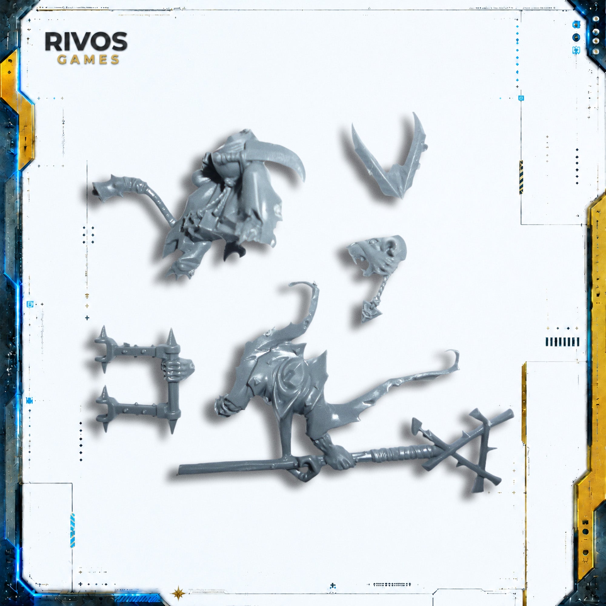 Warhammer Skaven Plague Furnace/Screaming Bell Grey Seer - Bits (Bitz)