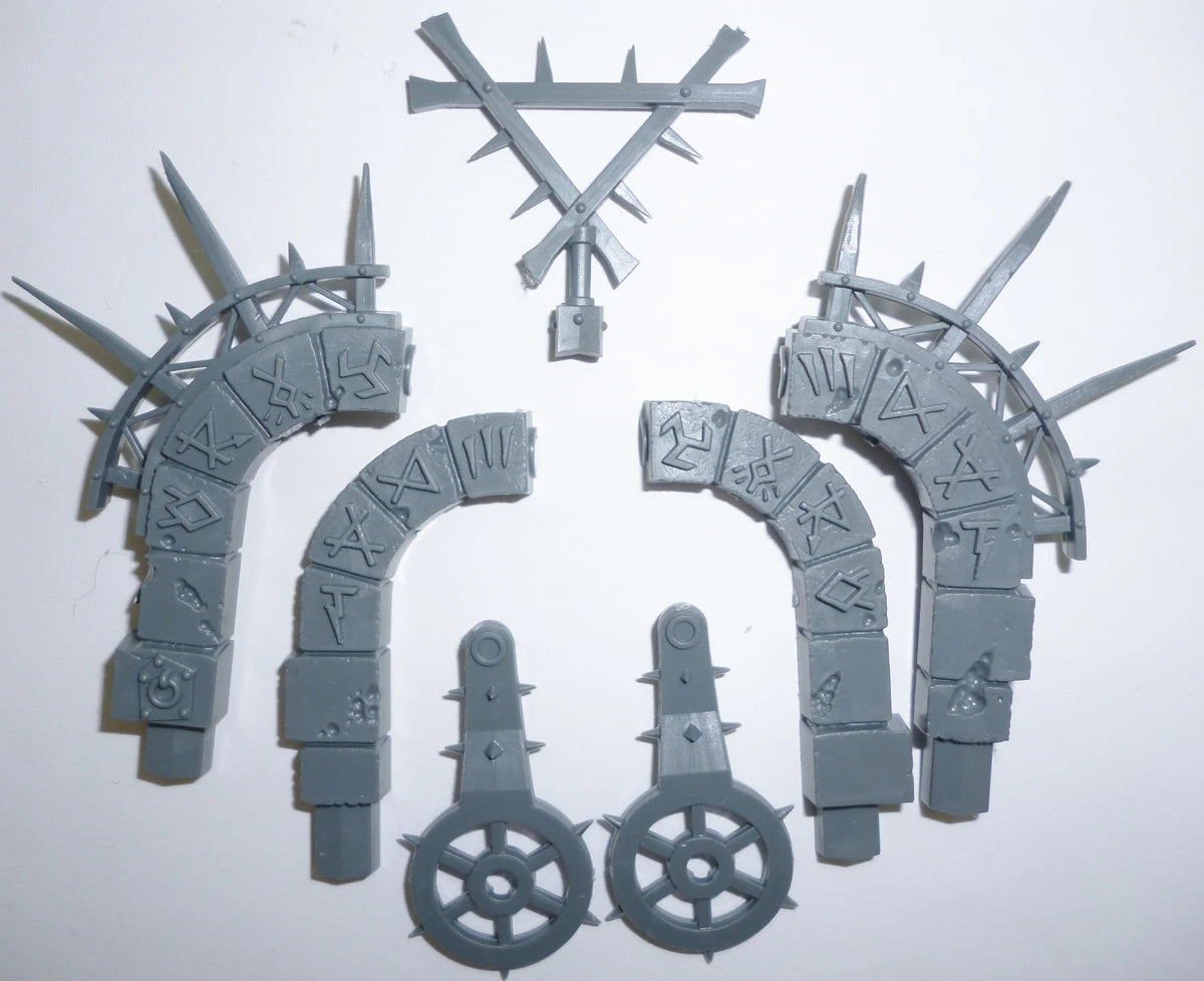 Warhammer Skaven Plague Furnace/Screaming Bell Support Arches Bits Bitz