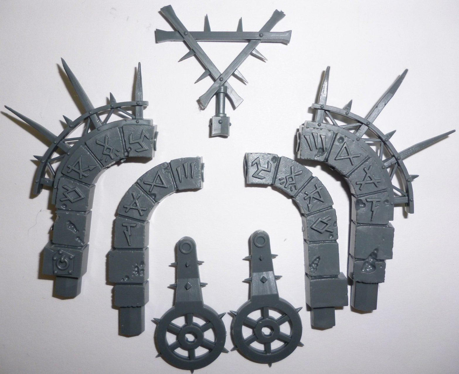 Skaven Plague Furnace/Screaming Bell Support Arches - Age of Sigmar - Conversion Part