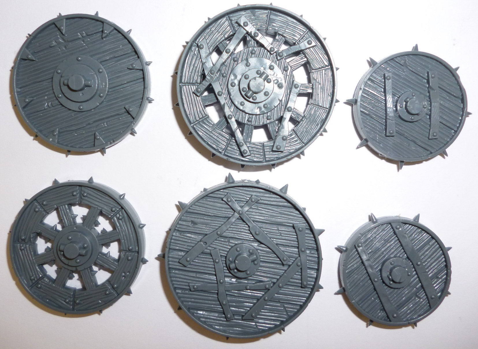 Skaven Plague Furnace/Screaming Bell Wheels x 6 - Age of Sigmar - Spare Part