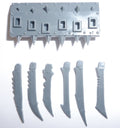 Warhammer Skaven Plague Furnace/Screaming Bell Front Plate and Blades Bits Bitz