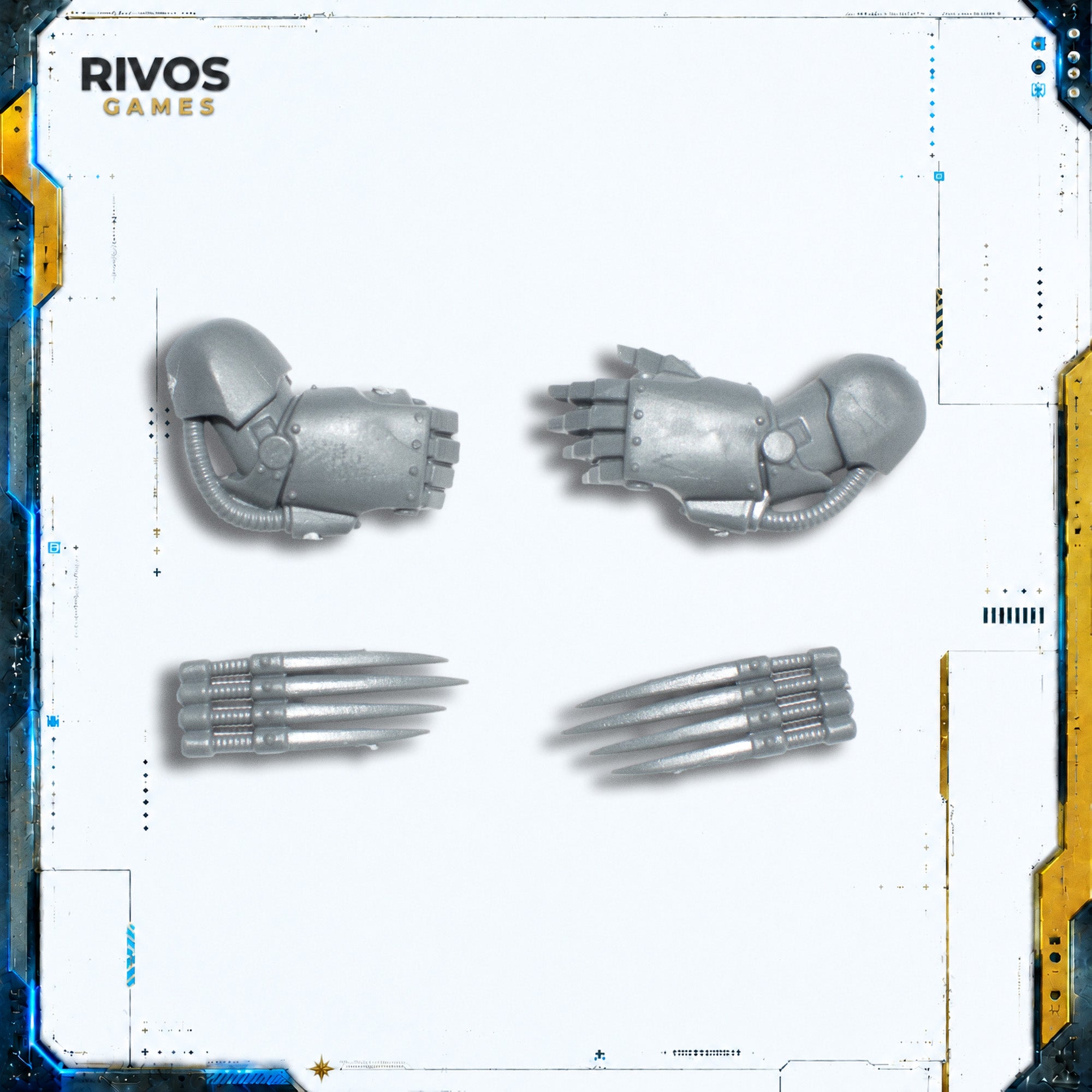 Horus Heresy Space Marines Tartaros Terminators Lightning Claws B - Bits (Bitz)