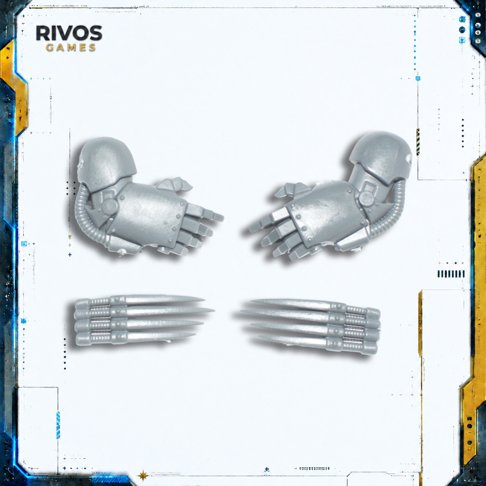 Horus Heresy Space Marines Tartaros Terminators Lightning Claws C - Bits (Bitz)