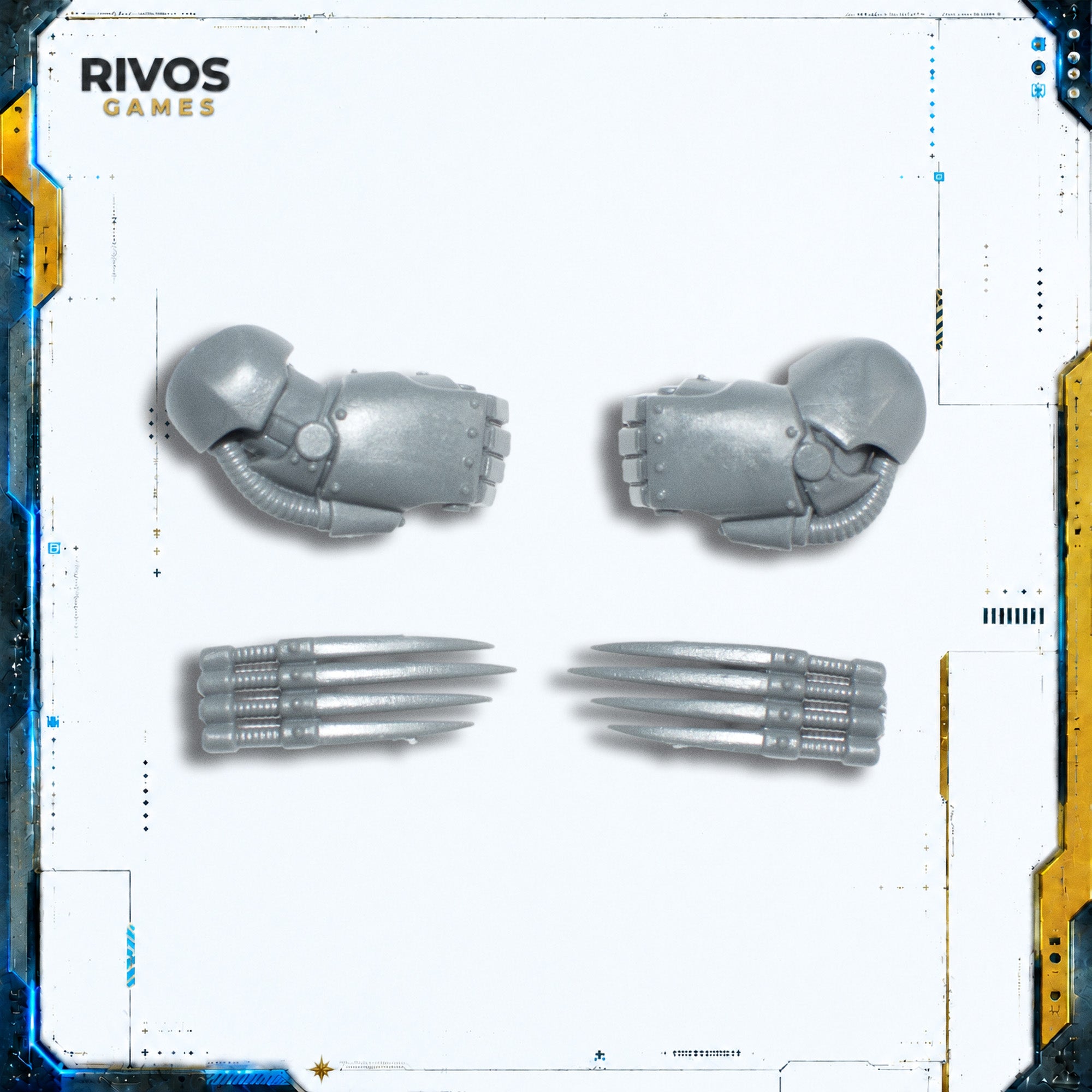 Horus Heresy Space Marines Tartaros Terminators Lightning Claws D - Bits (Bitz)