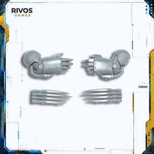 Horus Heresy Space Marines Tartaros Terminators Lightning Claws E Bits Bitz