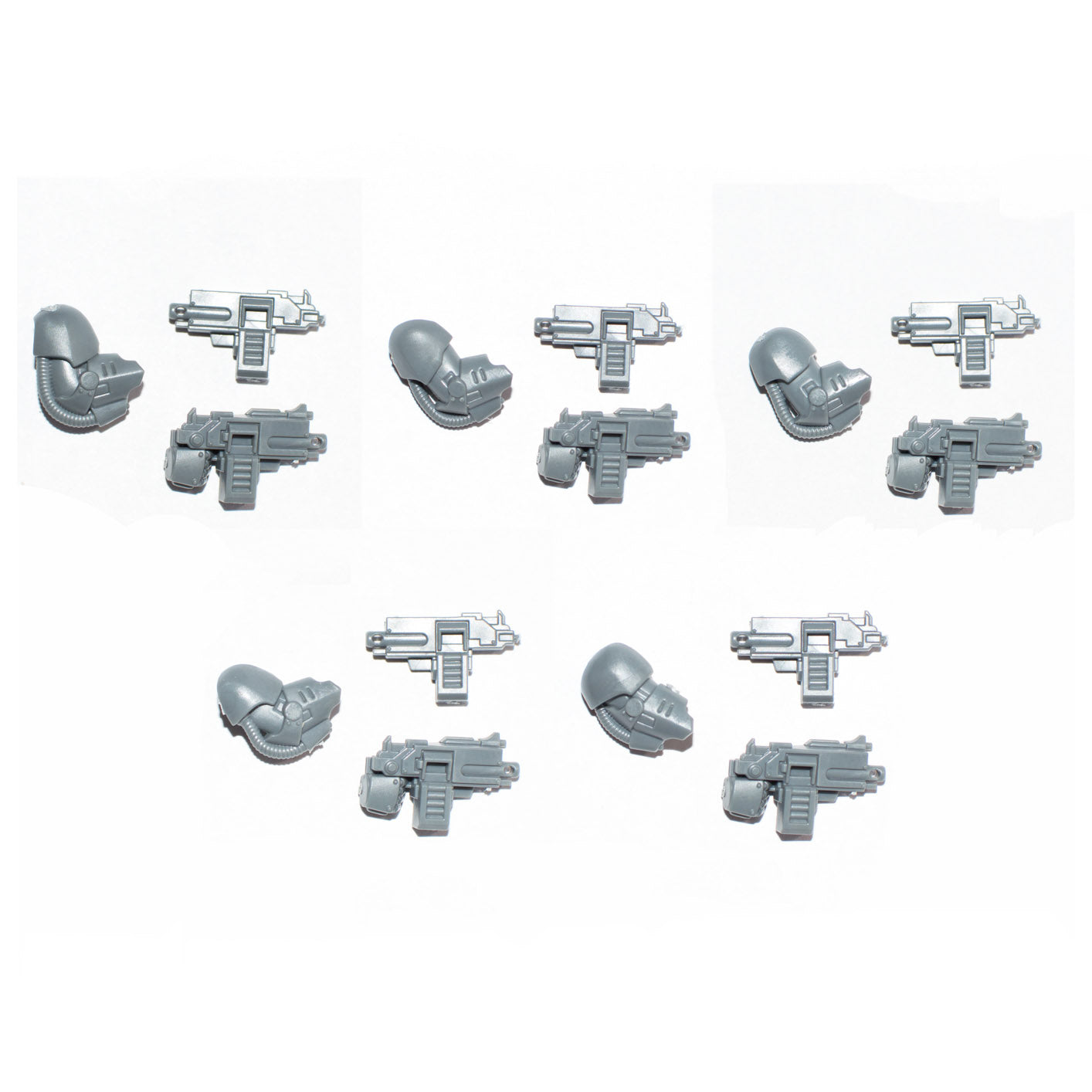 Horus Heresy Space Marines Tartaros Terminators Combi Bolter x 5 - Warhammer - Authentic Sprue