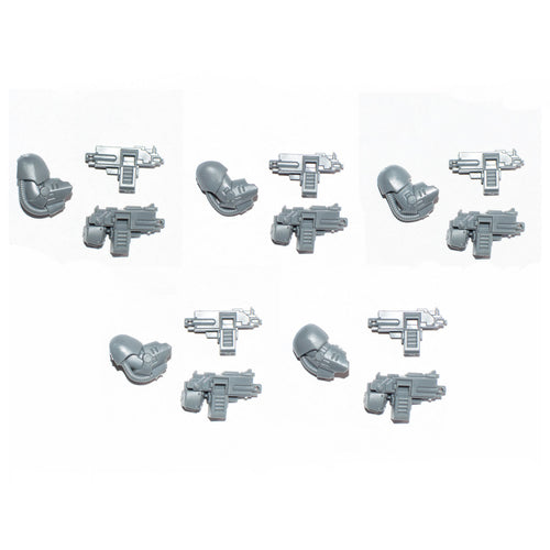 Horus Heresy Space Marines Tartaros Terminators Combi Bolter x 5 - Warhammer - Authentic Sprue