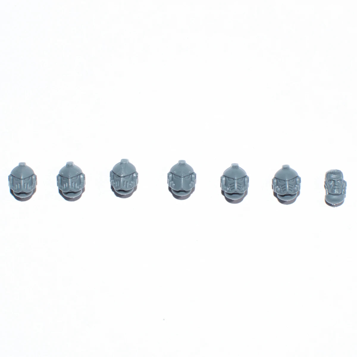 Horus Heresy Space Marines Tartaros Terminators Heads x 7 Bits Bitz