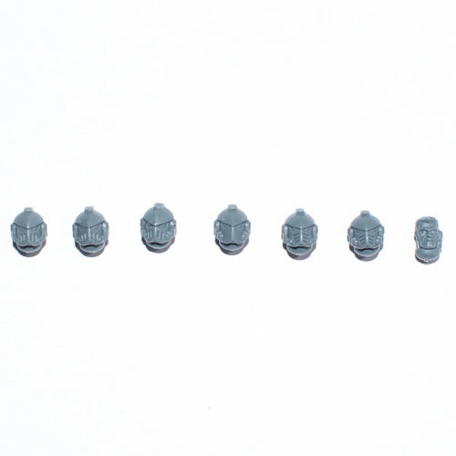 Horus Heresy Space Marines Tartaros Terminators Heads x 7 Bits Bitz