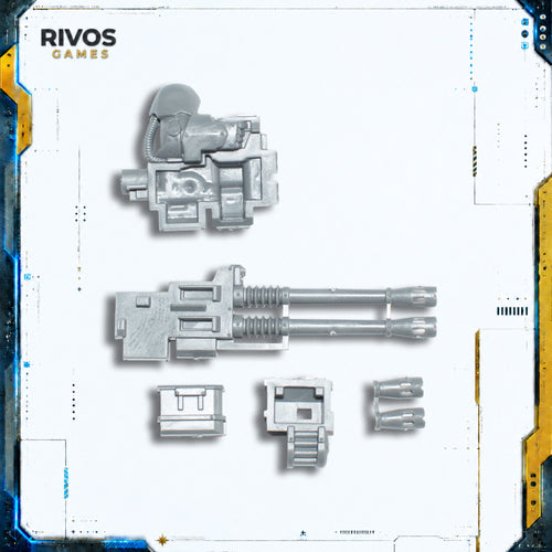 Horus Heresy Space Marines Tartaros Terminators Reaper Autocannon Bits Bitz