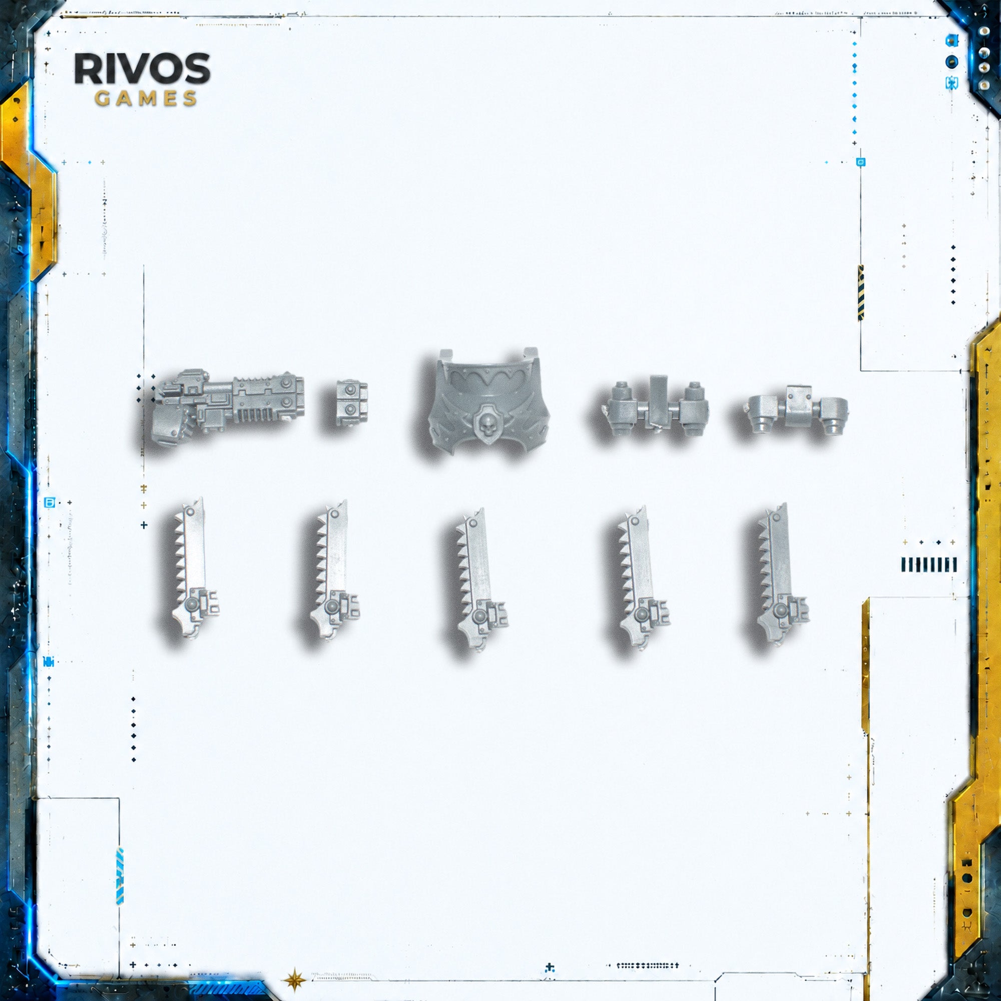 Horus Heresy Space Marines Tartaros Terminators Accessories - Bits (Bitz)