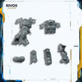 Warhammer 40K Adeptus Custodes Allarus Custodians Legs and Torso A - Bits (Bitz)