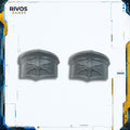 Warhammer 40K Adeptus Custodes Allarus Custodians Shoulder Pads x 2 A - Bits (Bitz)