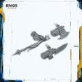 Warhammer 40K Adeptus Custodes Allarus Custodians Guardian Spear/Axe A - Bits (Bitz)