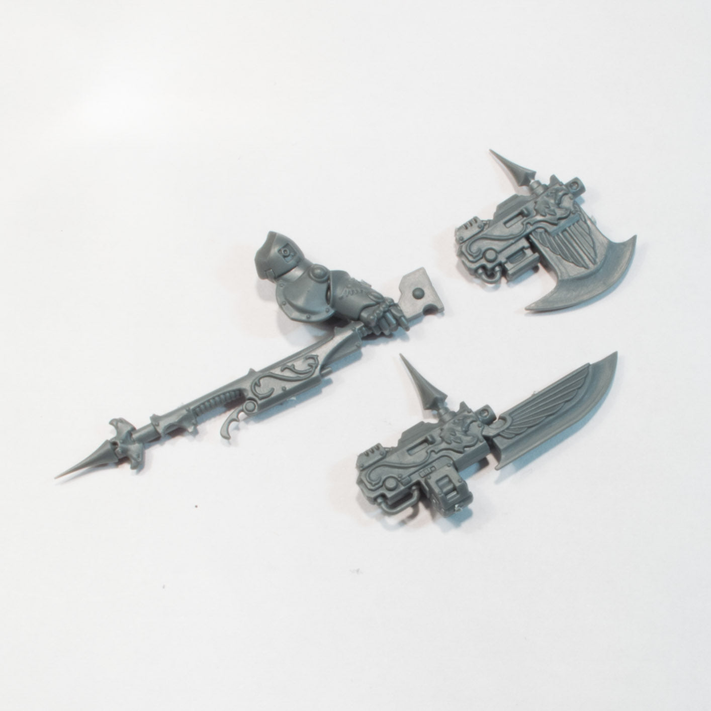 Adeptus Custodes Allarus Custodians Guardian Spear/Axe A - Warhammer - Kitbash Bit